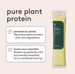 kencko ADD-ON Plus Protein Powder Smoothie Booster 12 Single Protein Packets