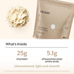 Whey Protein Powder, Grass Fed, Unsweetened, Hormone Free 25g Protein per Se…
