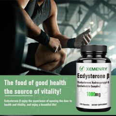 Ecdysterone 1000mg – Supports Energy, Performance, Muscle Health & Recovery Fast