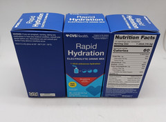 CVS Rapid Hydration Electrolyte Drink Mix Strawberry, 10 Stick (30 Sticks Total)