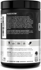 Jacked Factory Creatine Monohydrate Powder 425g – 5g Daily Creatine Supplement f
