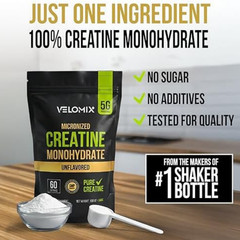 Micronized Creatine Monohydrate Powder – 100% Pure Creatine Powder Unflavored