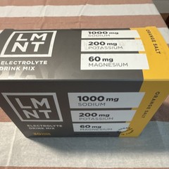 LMNT Electrolyte Drink Mix Orange Salt Sugar-Free 30 Stick Packs Hydration