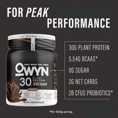Owyn Only What You Need Pro Elite High Protein Powder, 1.32 Pound (Pack of 1)