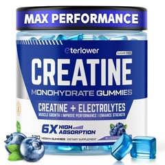 Creatine Monohydrate Gummies 5g – Pre-Workout Energy & Muscle Growth Support …