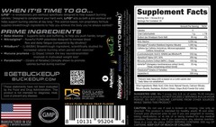BUCKED UP LFG NINJA NECTAR ‘LIMITED EDITION’ 30 SERVINGS NEW 12/2026