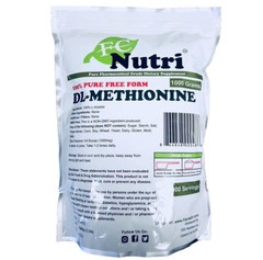 DL-Methionine Powder 100%pure 2.2lb (1000 grams)