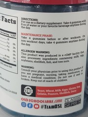 Old School Labs Creatine Monohydrate Gummies -5g per Serving Best Creatine 11/26