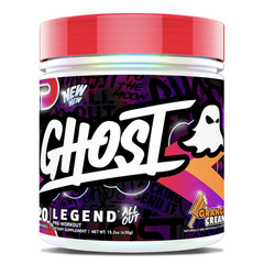 Ghost Legend All Out V2 Pre-Workout Powder Orange Cream – 20 Servings –
