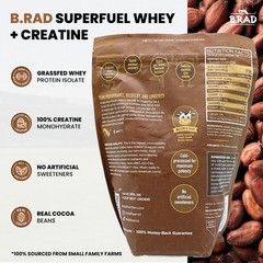 B.rad Superfuel – Grass Fed Whey Protein Isolate Boosted with Creatine | Farm…