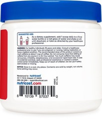 Nutricost Energy Complex (Fruit Punch) (60 Servings) – Clean Energy Powder