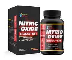 Nitric Oxide & Circulation Booster | L-Arginine, L-Citrulline | Extra Strength