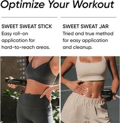 Sweet Sweat Workout Gel – Maximize Exercise & Sweat Faster