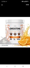Peak Revival-X Creatine Monohydrate Powder Orange Sherbet 324g 30 Servings