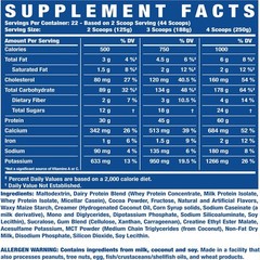 Ronnie Coleman Signature Series King Mass XL Protein Powder, Weight and Muscl…