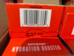 Gatorade Hydration Booster 48pks x .17oz Zero Sugar Lemon Lime BB 6/2026