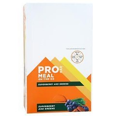 Probar Meal On-the-Go Bar Superberry and Greens 12 bars