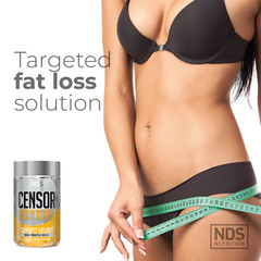 CENSOR Specialized Body Toning Supplement for Losing Inches – 90 Softgels