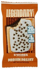 S’Mores Protein Pastry By Legendary Foods 2 Oz Snack 19G 10 Pack