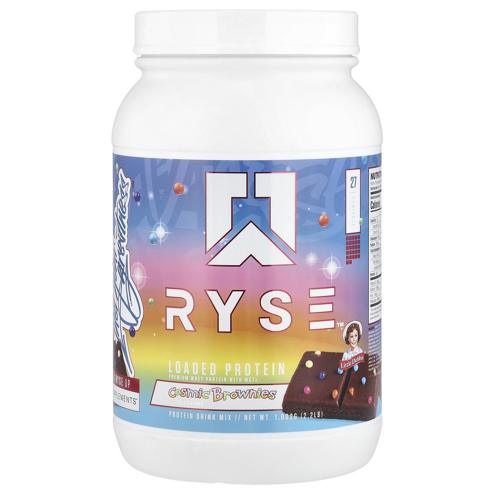 Loaded Protein, Premium Whey Protein with MCTs, Little Debbie® Cosmic® Brownies,