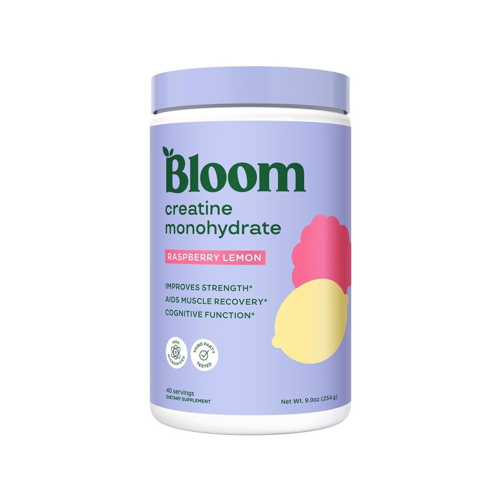 Bloom Nutrition Creatine Monohydrate Powder, 5g Micronized Creatine per Serv…