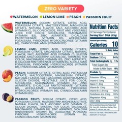 Zero Sugar Electrolyte Powder Pack 32 Servings Fast Hydration Travel Friendly