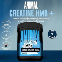 Animal Creatine HMB Powder – 3g myHMB + 5g Creatine with Electrolytes for Rec…