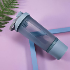 500ML Drink Water Bottle Whey Protein Powder Wire Mixer Ball for Water Bottle Sp