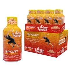 5-Hour Energy Extra Strength Sport Shots with Citrapeak, Orange Flavor 24 counts