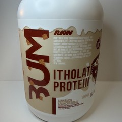 Raw Nutrition BUM Itholate Protein – Cinnamon Crunch Cereal – New – 25 Servings