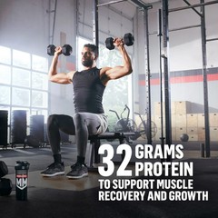 Muscle Milk Genuine Protein Powder Vanilla Crème 32g Protein 1.93 lb NSF Cert