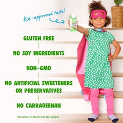 Orgain Organic Kids Protein Nutritional 8.25 Fl Oz (Pack of 4), Chocolate