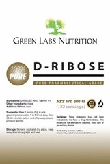 D-Ribose Powder 908g Energy & Endurance Pharmaceutical Quality