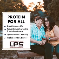 LPS Liquid Protein Supplement Collagen & Whey Sugar Free 15 Grams 32 Fl Oz.