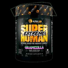 Alpha Lion Superhuman Extreme Energy Hardcore Preworkout 21 Full Servings New