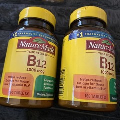 2 – Nature Made Vitamin B6 1000mcg 160 Tablets Each