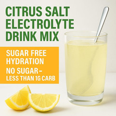 Electrolyte Drink Mix Hydration Packets: 1000Mg Sodium, Potassium & Magnesium Ci
