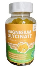 Novo Mins MAGNESIUM GLYCINATE 1000mg Per Serving (2 Gummies) No Sugar-No Gluten