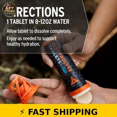 Fluid Tactical 40 Count Effervescent Electrolyte Tablets Variety Pack