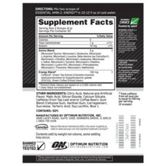 ESSENTIAL AMIN.O. ENERGY “ Blueberry Lemonade (9.5 oz./30 Servings)