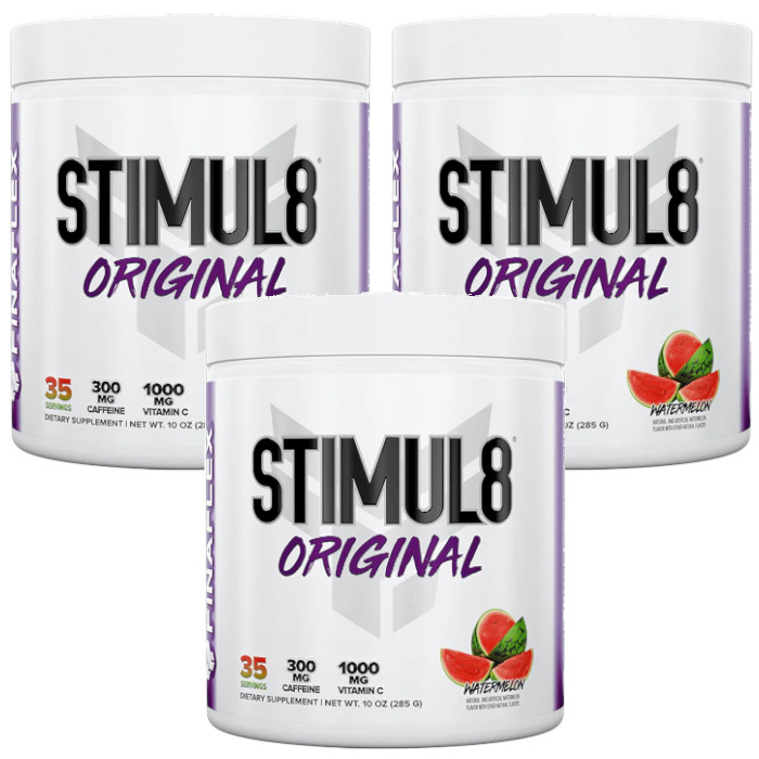 Finaflex Stimul8 Super Pre-Workout Watermelon 285 g / 10 oz Each (Pack of 3)