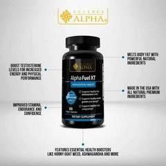 Science Alpha (Fuel XT & Alpha Cut HD Testosterone Support Cleansing Enhancer).