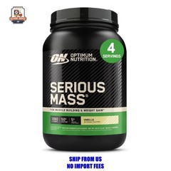 «Optimum Nutrition Serious Mass, Vanilla, Weight Gainer Protein Powder, Mass Gai