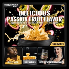 Creatine Monohydrate Gummies, NSF Certified, 5g Dose for Men & Women to Suppo…