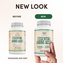 Essential Amino Acids – 1 Gram Per Serving Powder Blend of All 9 Essential Amino
