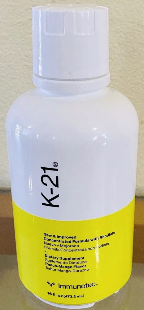 K-21 «NEW & IMPROVED» by IMMUNOTEC 16 fl.oz. BOTTLE.