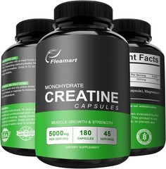 High-Intensity Creatine Monohydrate Pills 5000mg