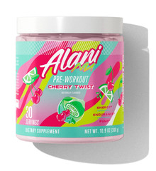 Alani Nu Pre Workout Cherry Twist 30 Servings (10.9 oz) Expires 01/2027