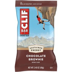 New CLIF Energy Bar Chocolate Brownie 12 x 68g Bars