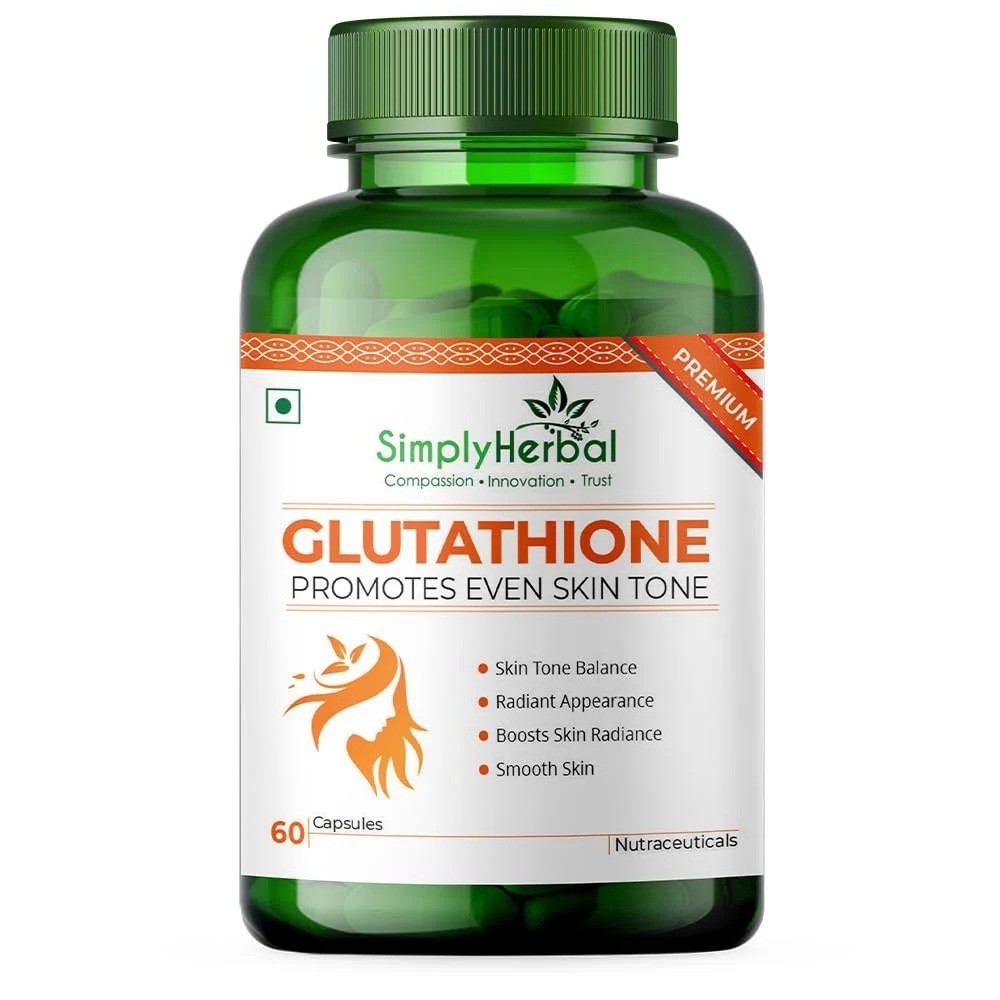 Simply Herbal Glutathione, 60 capsules